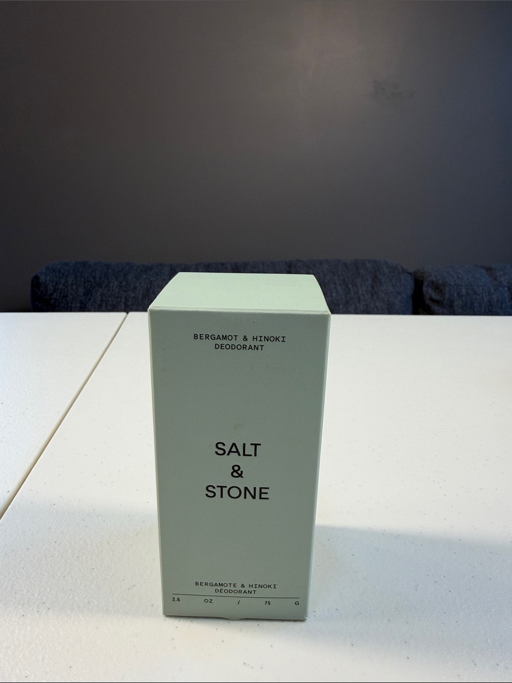 Salt & Stone Bergamot & Hinoki Deodorant - Mint Green